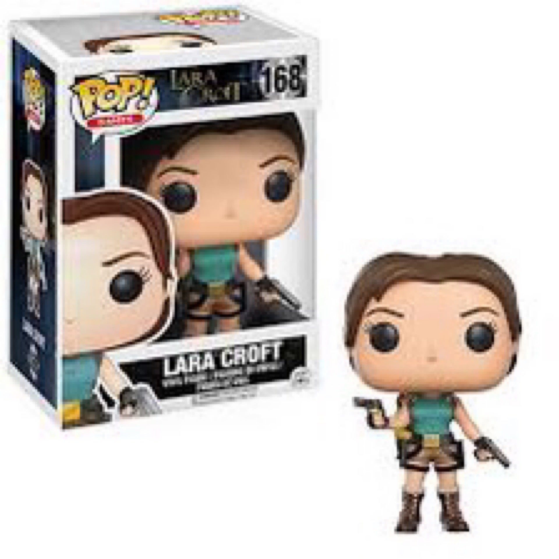 Funko POP Games Tomb Raider #168 Lara Croft Vinyl Figure | BobaKhan Toys - and New Action Figures, Toys and Collectibles!